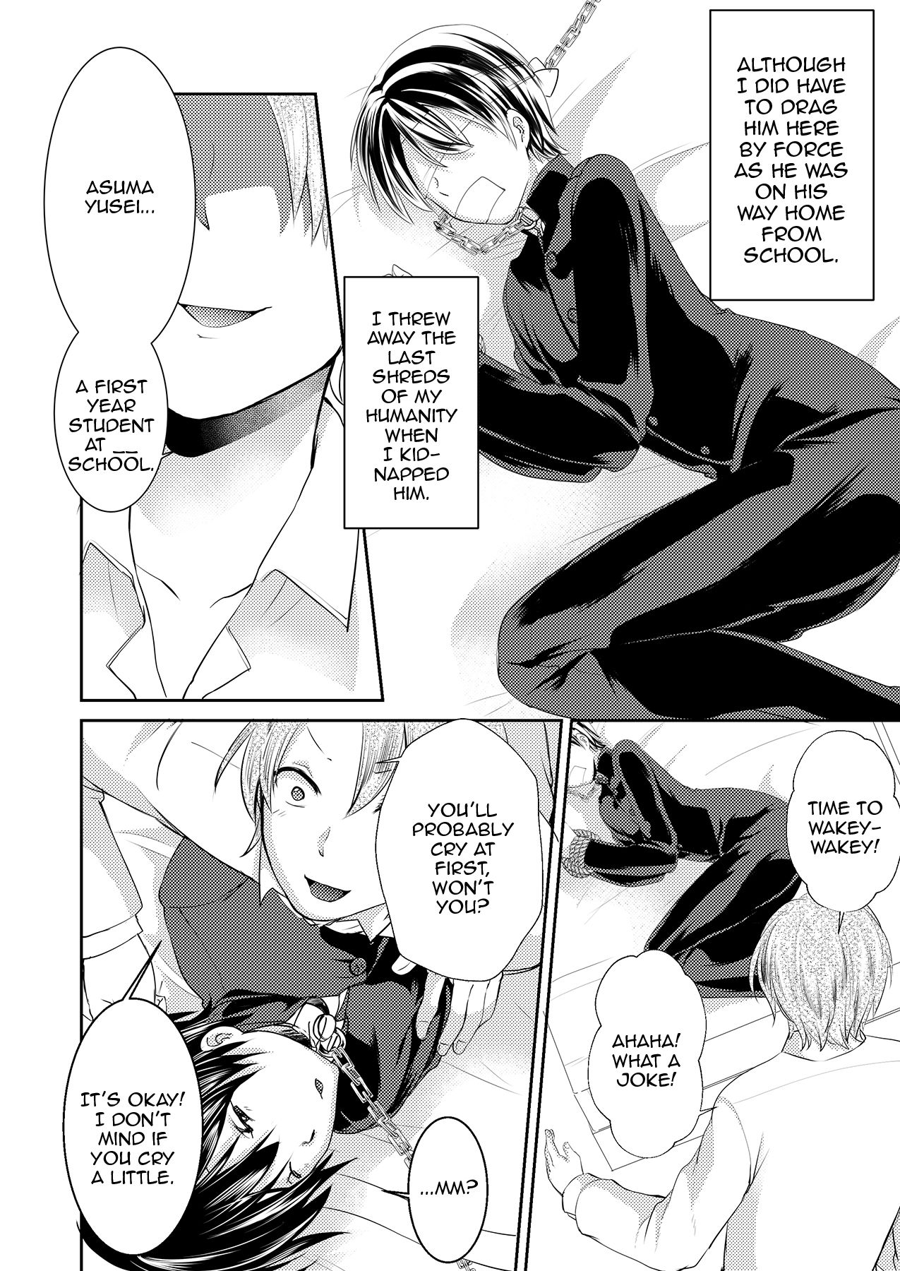 Yuukai Shita Shounen wa Psychopath | The Boy I Kidnapped is a Psychopath page 5 full