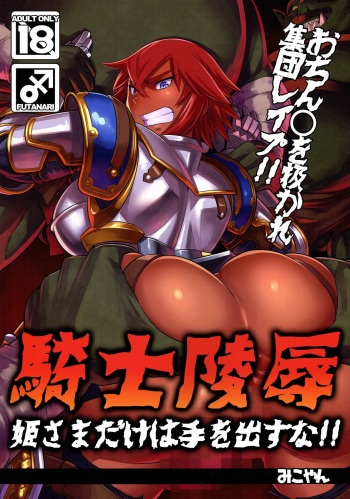 Kishi Ryoujoku Hime-sama dake wa Te o Dasuna!! cover