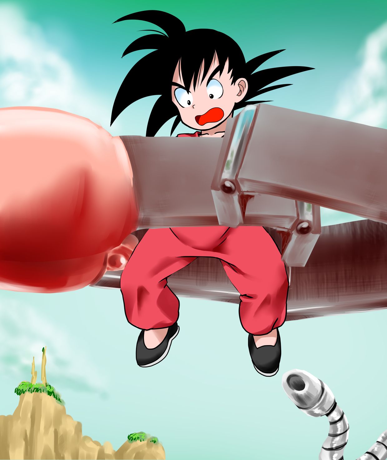 Son Goku VS Pilaf page 2 full