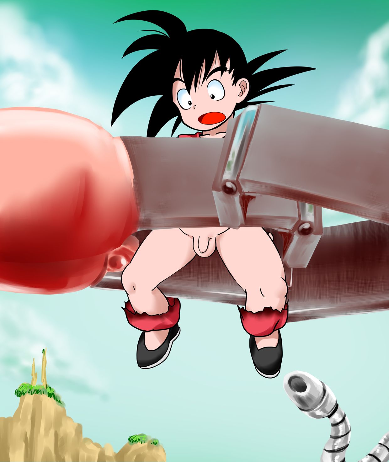 Son Goku VS Pilaf page 7 full