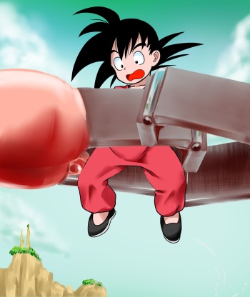 Son Goku VS Pilaf cover