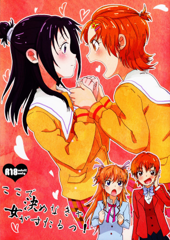 Koko de Kimenakya Onna ga Sutaru! | | My Pride as a Woman is at Stake! cover