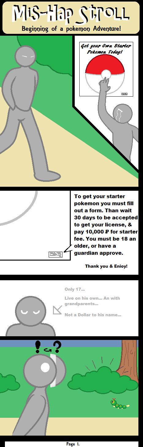 Mis-Hap Stroll page 1 full