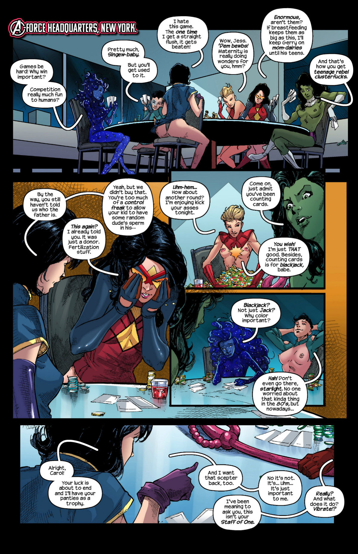 A-Force - Strip Poker Stars page 3 full