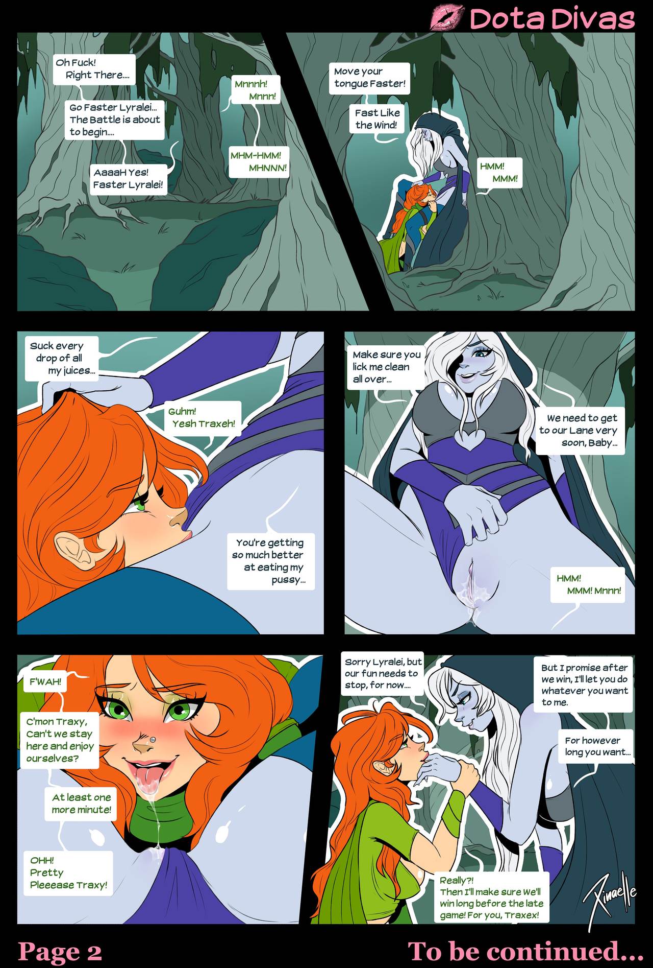 Dota Divas page 2 full