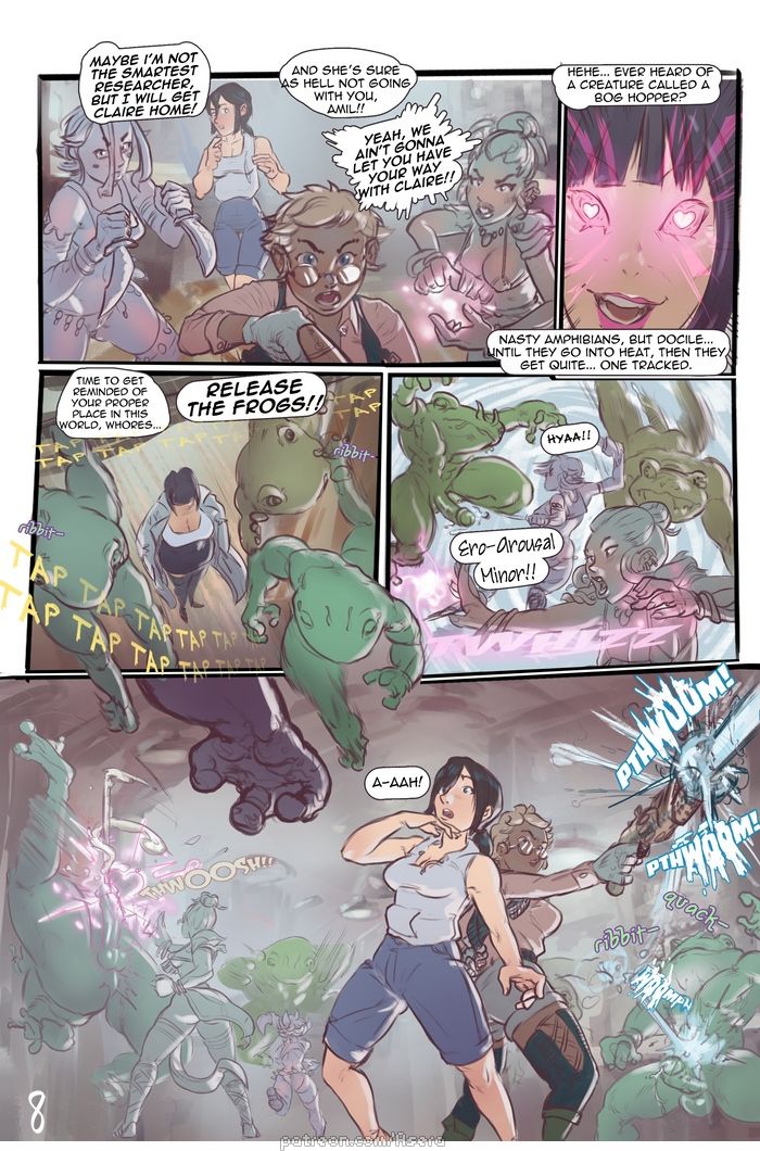 Hentai Wars: Beyond REM - Claire's Out of Body Experience page 8 full