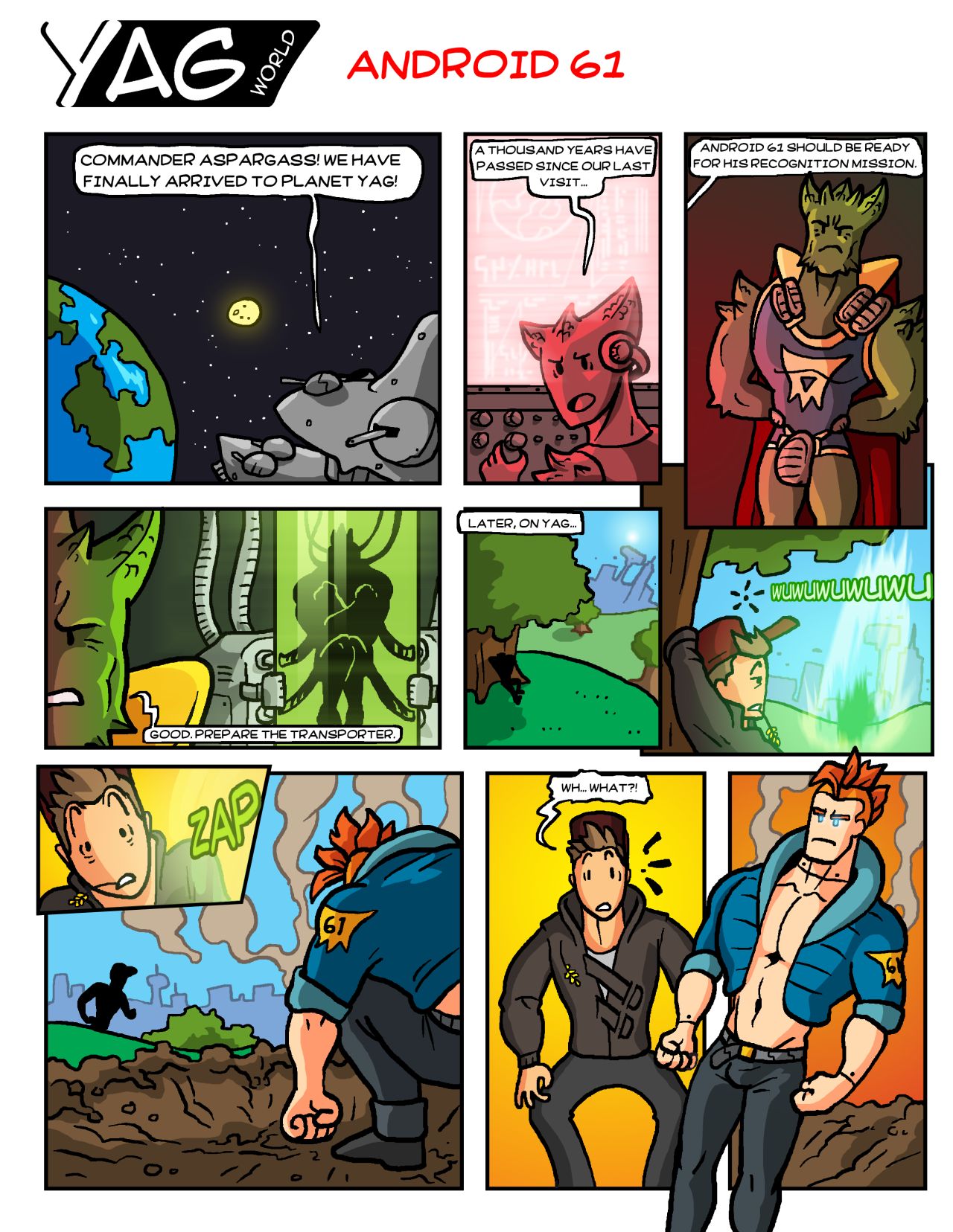 All Comics page 1 full