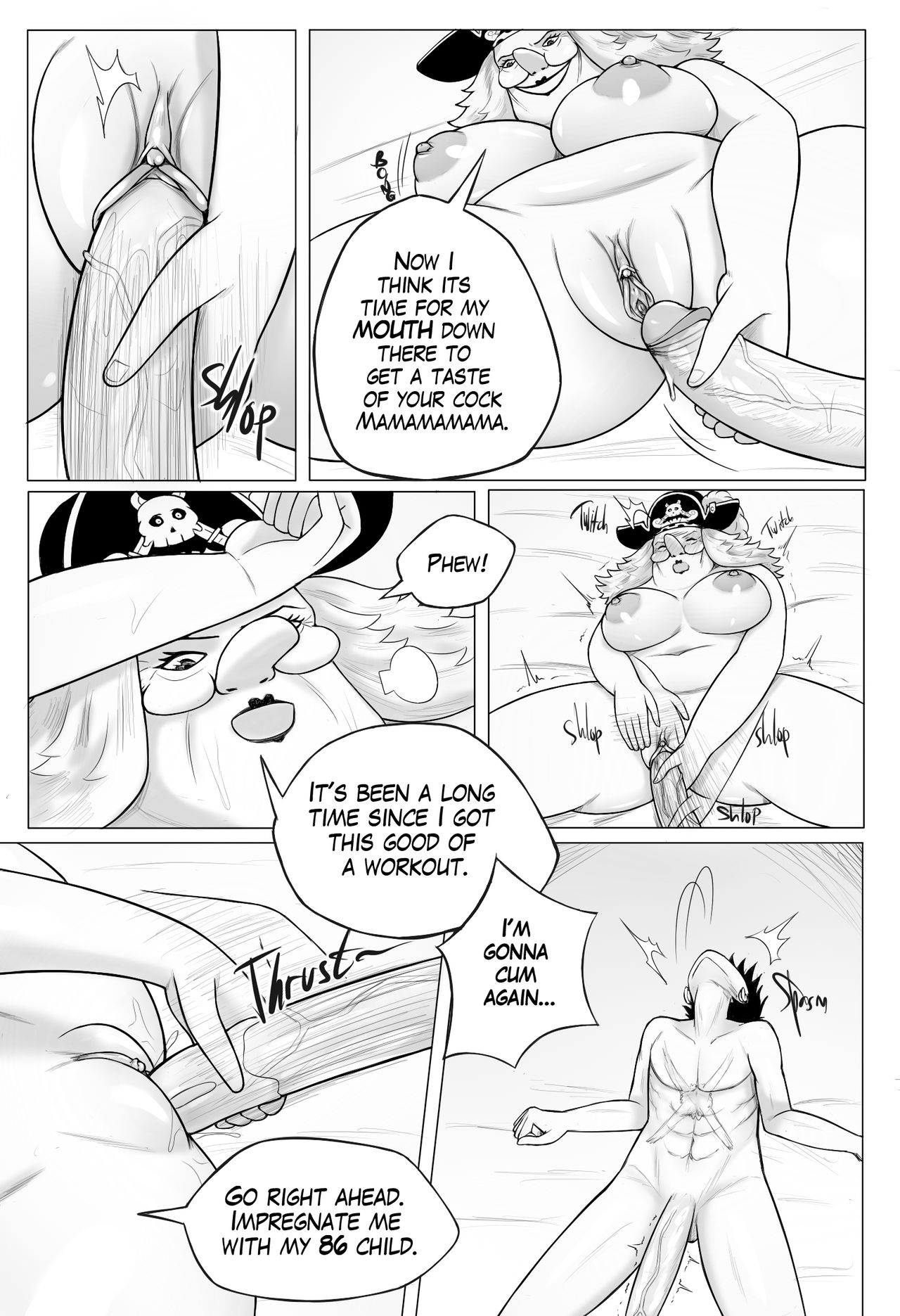 Luffy x Charlotte Linlin page 3 full