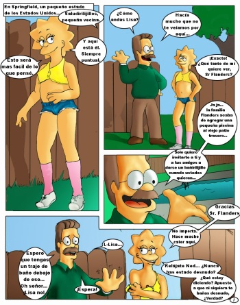 Comic xxx de "Los Simpsons" - Una parodia erótica cover