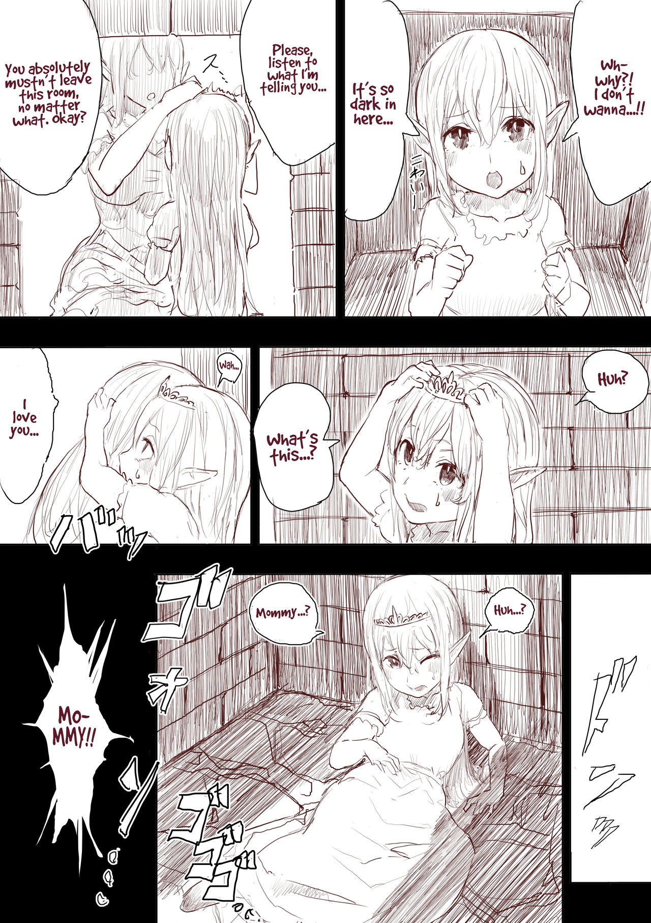 Elf Princess Strikes Back page 9 full