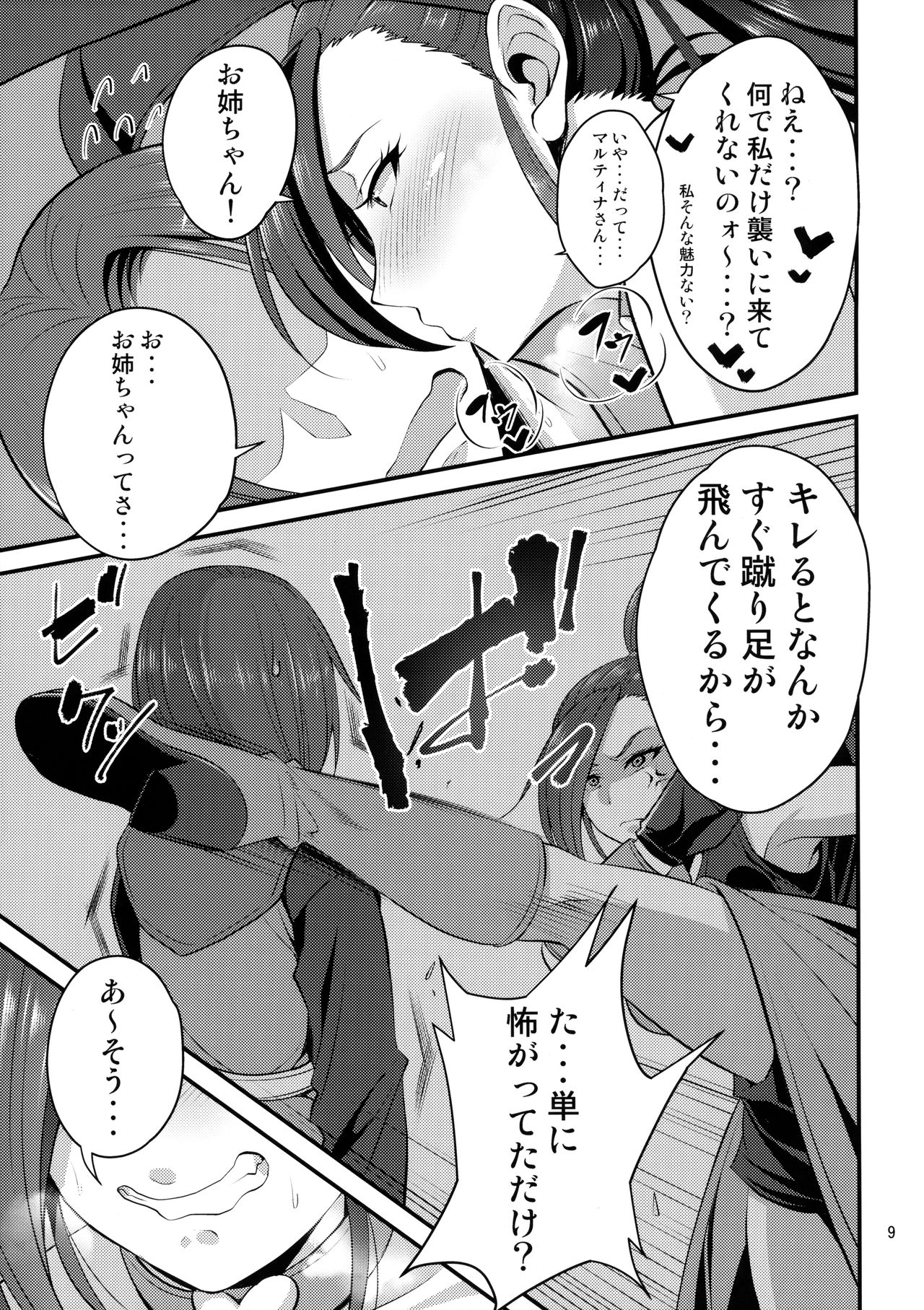 Martina Onee-chan no Junan page 8 full