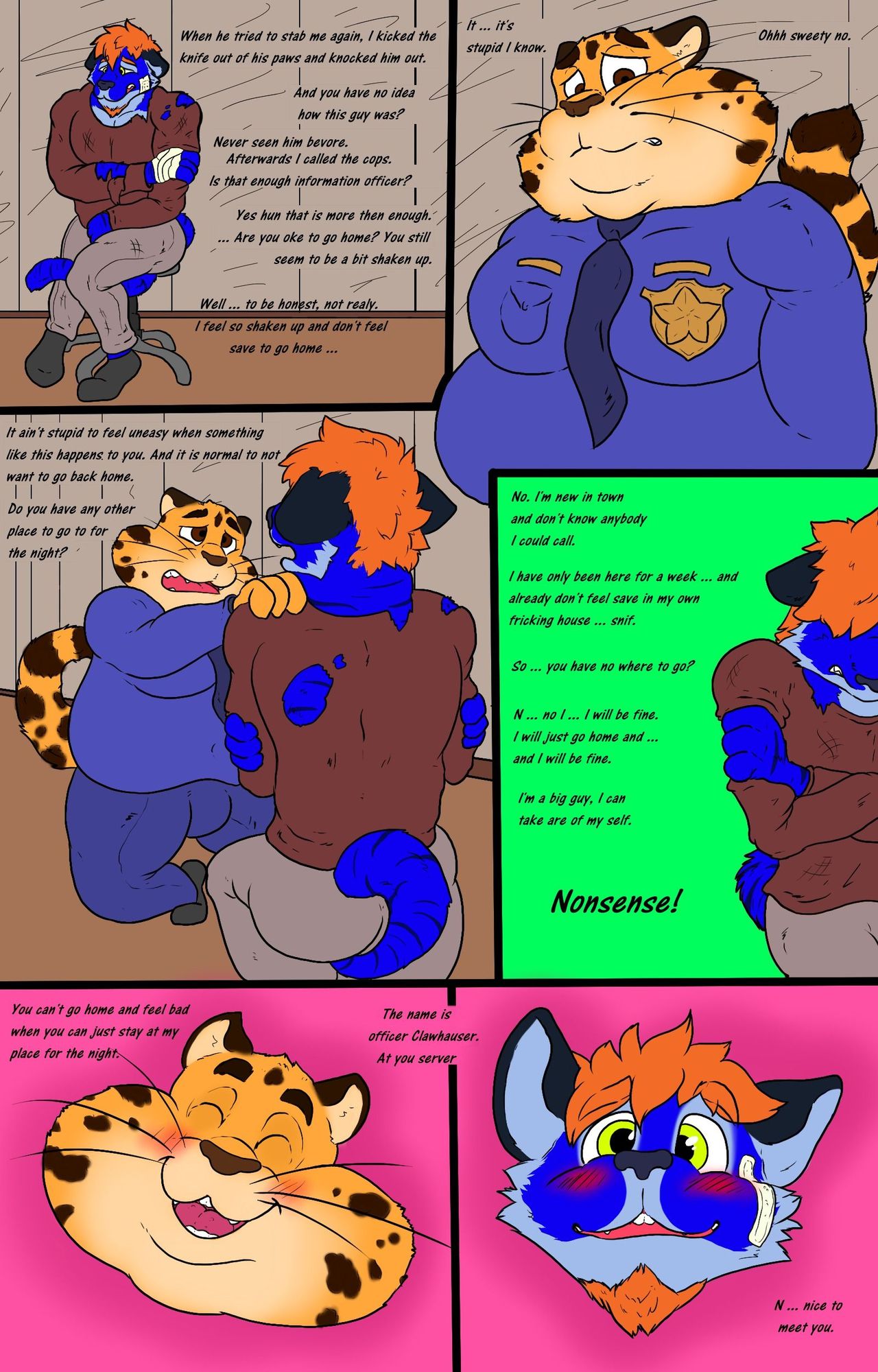 A Cosy Night page 1 full