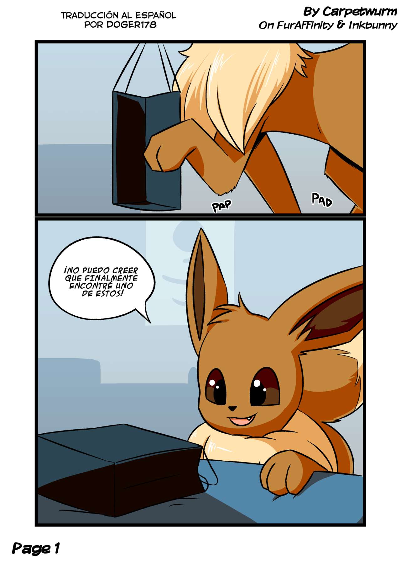 Eevee's Tentacle Box page 1 full