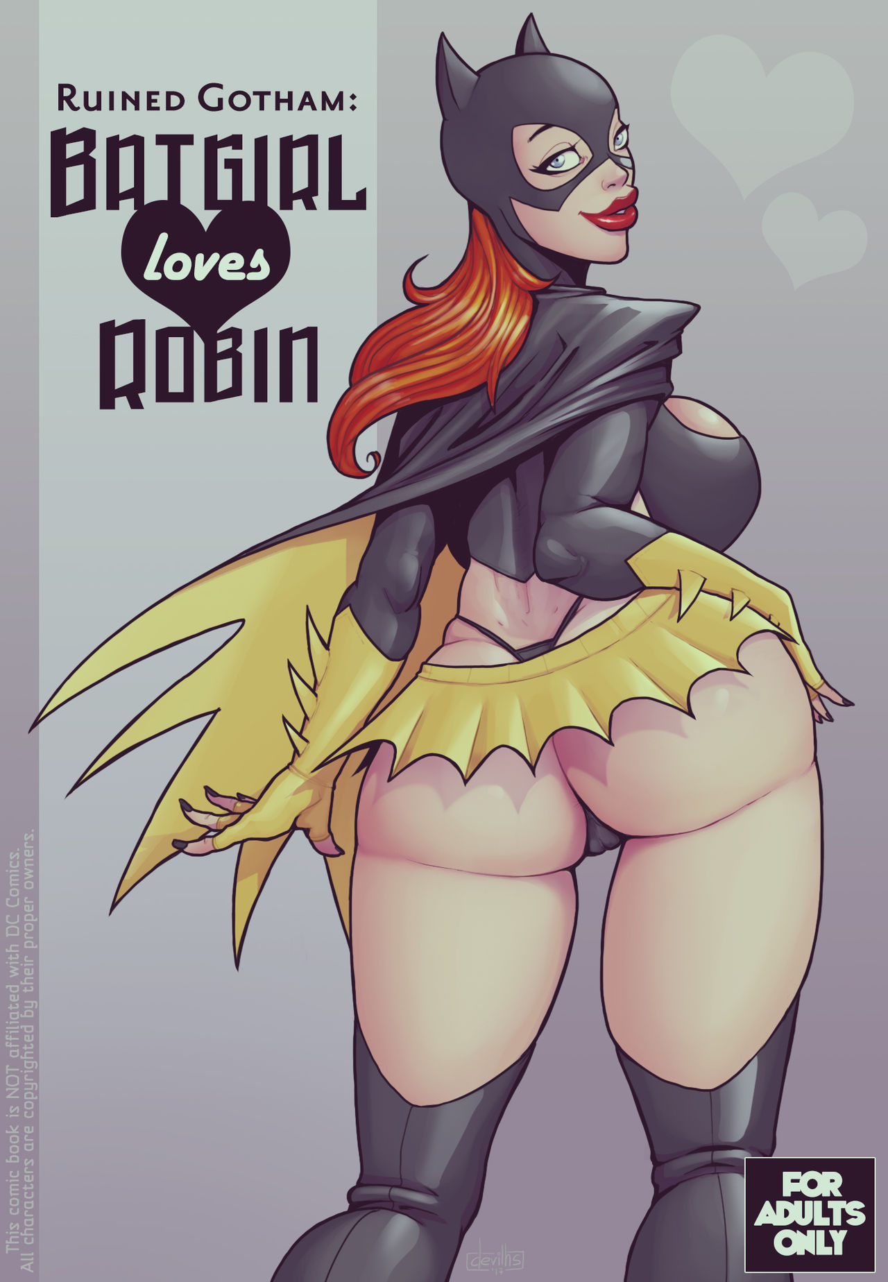 Ruined Gotham: Batgirl Loves Robin page 1 full