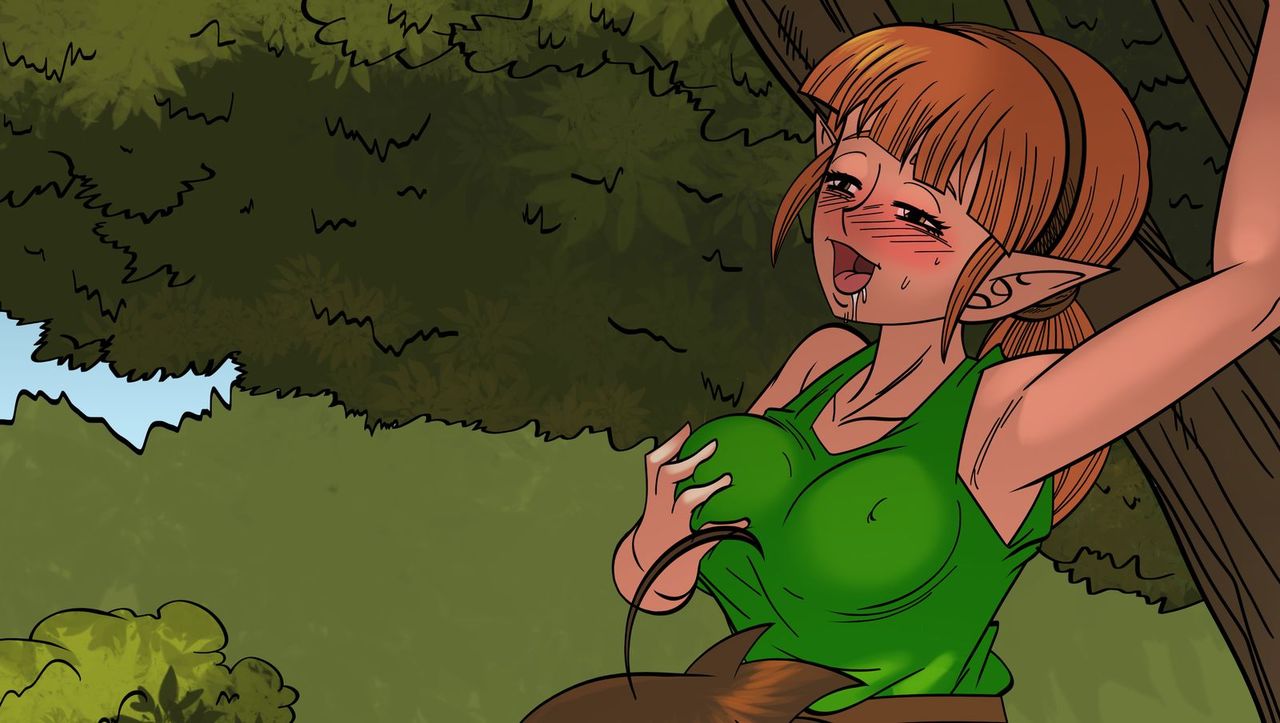 Nutaku Harem Heroes "Magic Forest" page 9 full