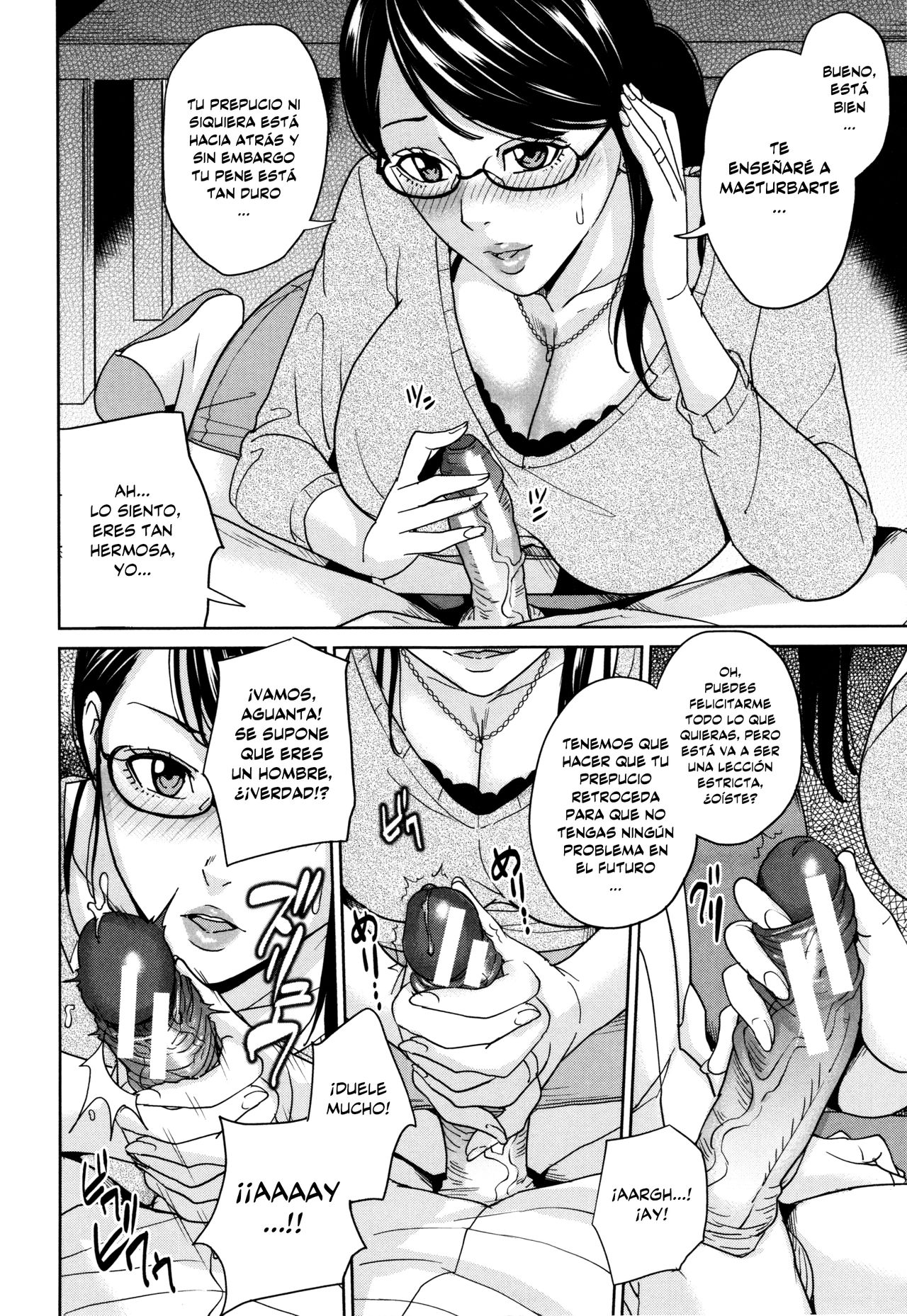Hitozuma Onna Kyoushi no DT Sotsugyoushiki <Zenpen> | Ceremonia de graduación del virgen con la maestra casada <Parte 1> page 8 full