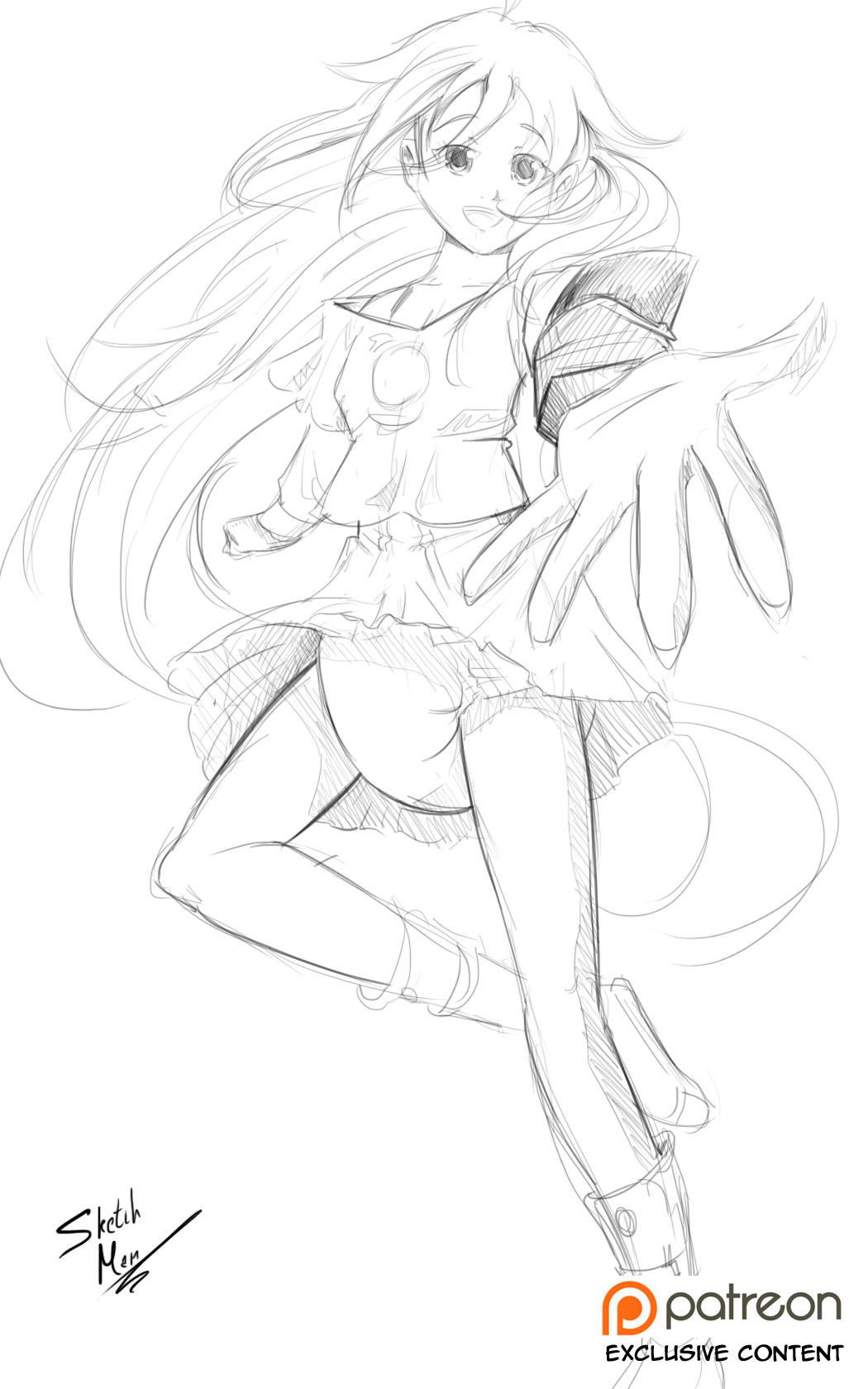 Patreon Sketches page 1 full