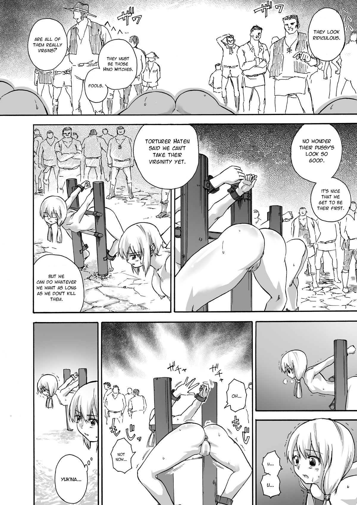 Majo no Rakujitsu -Kakei- | Witch's Final Hour ~ Fiery Execution page 7 full