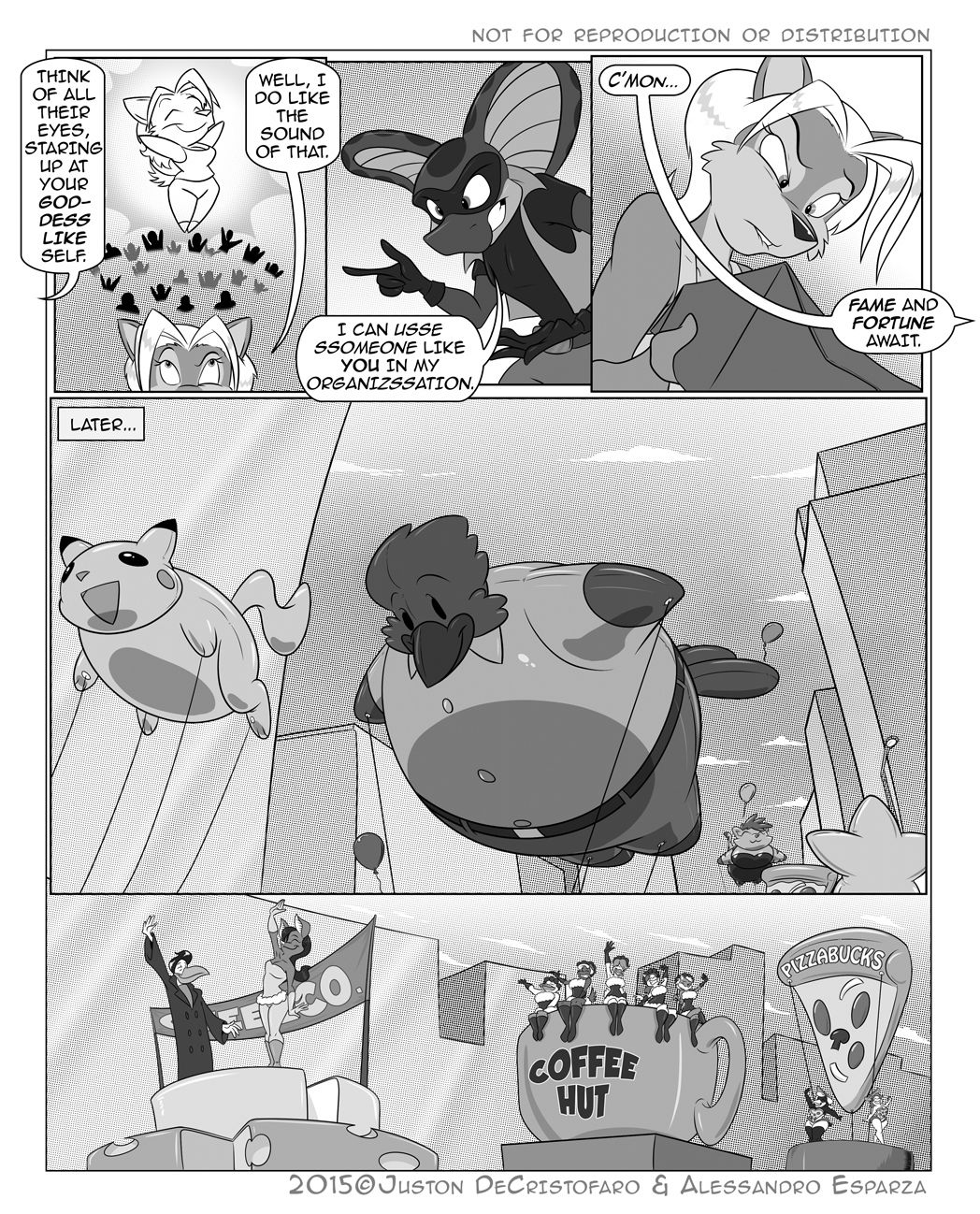 Parade Pandemonium page 8 full