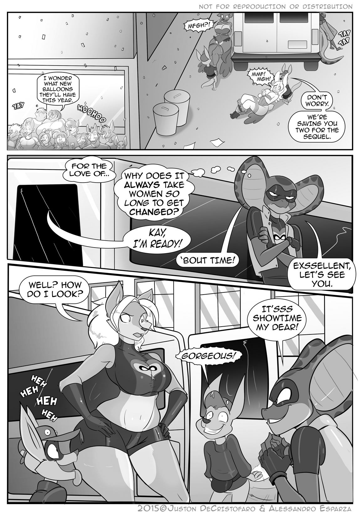 Parade Pandemonium page 9 full