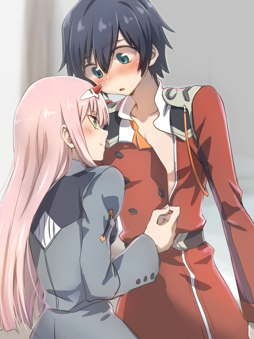 Hiro Zero Ishou Change Manga | Манга о переодеваниях Хиро и Ноль-два page 2 full