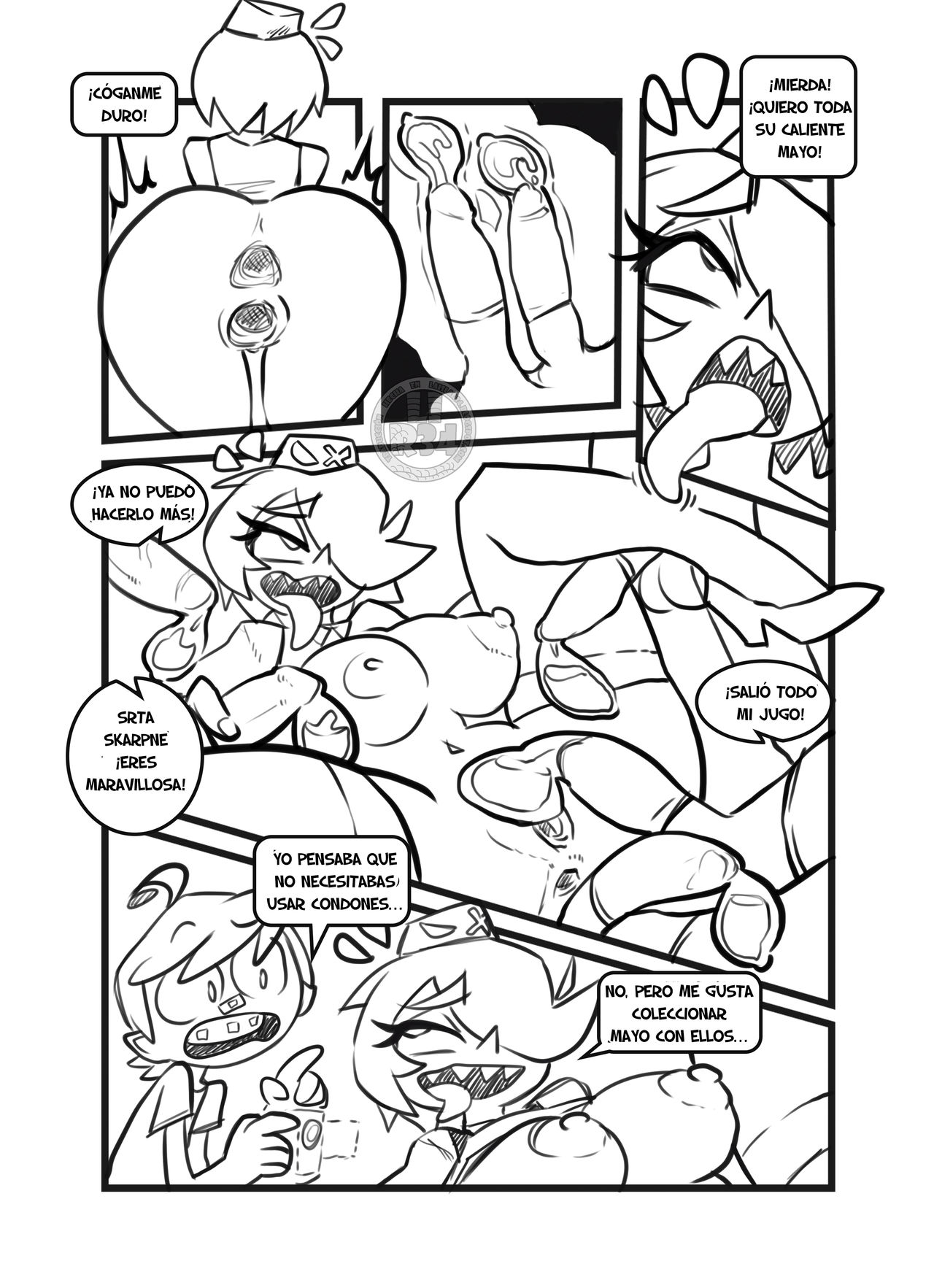 Skarpworld: Chapter 4: 20,000 Loads Under Sea page 10 full