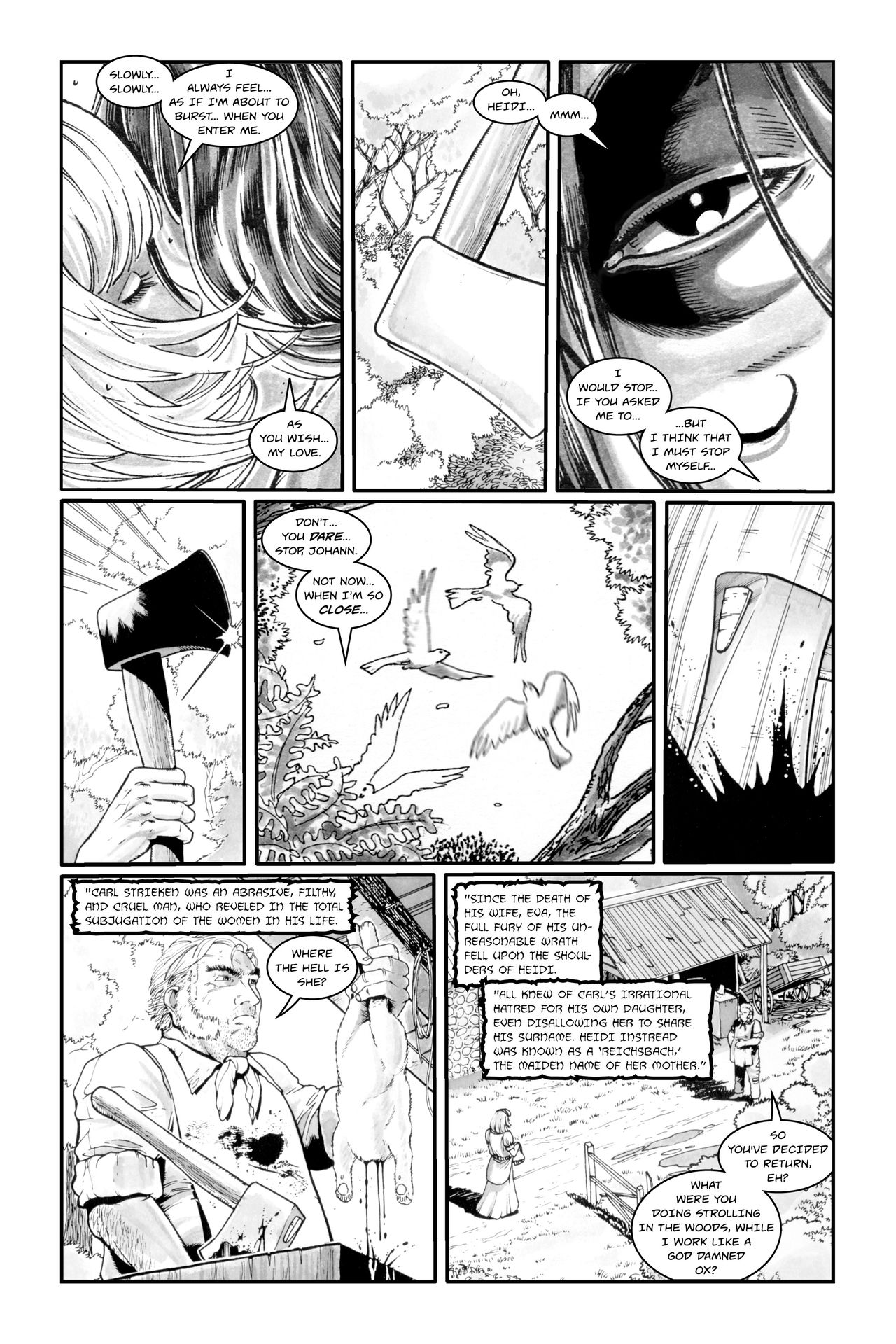 Daughters of the Dark Oracle: The Curse of Ragdoll #3 page 6 full