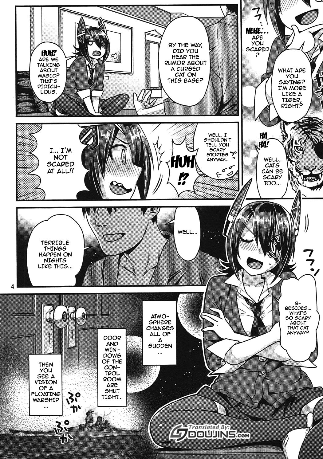 Nekomimi Tenryuu Hatsujou Bon | Story About A Cat-Eared Tenryuu In Heat page 3 full