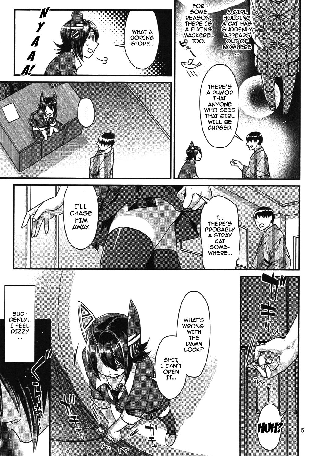 Nekomimi Tenryuu Hatsujou Bon | Story About A Cat-Eared Tenryuu In Heat page 4 full