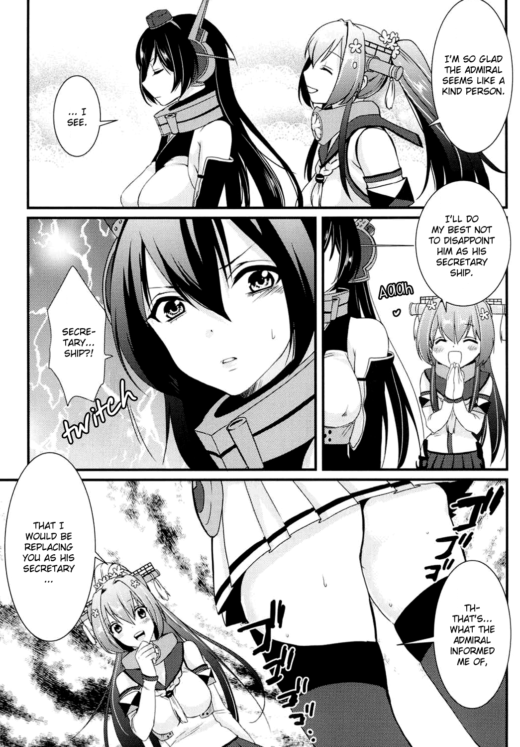 Saikin, Teitoku no Yousu ga Chotto Okashii no daga | Recently, the Admiral's been acting a bit strangely page 6 full