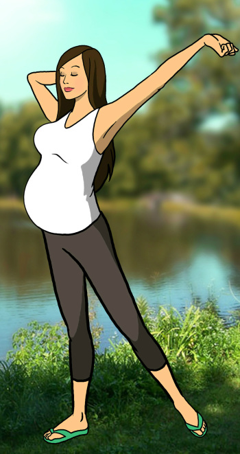 Dead and Beautiful Pregnant Women part 2 cover