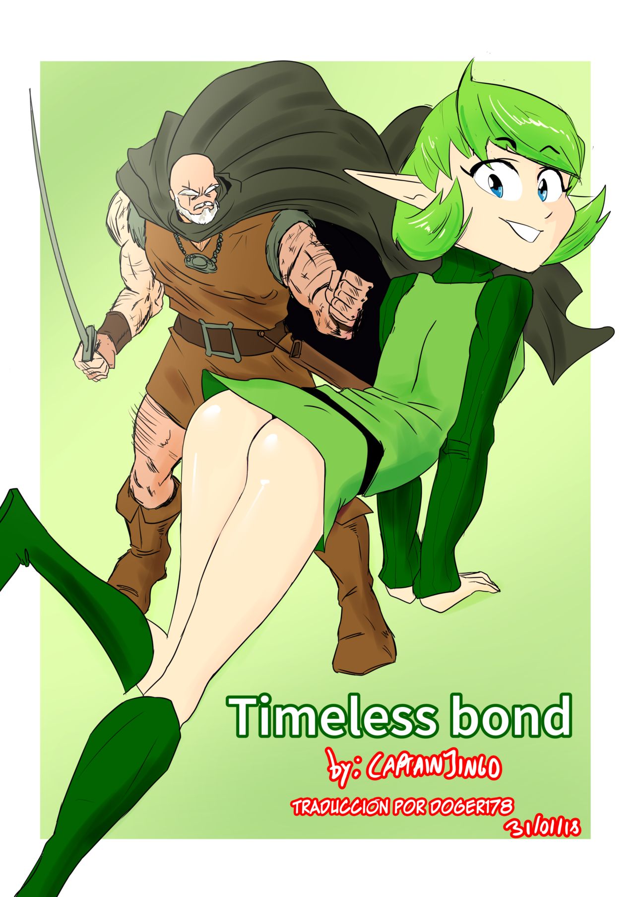 Timeless bond - LOZ comic page 1 full