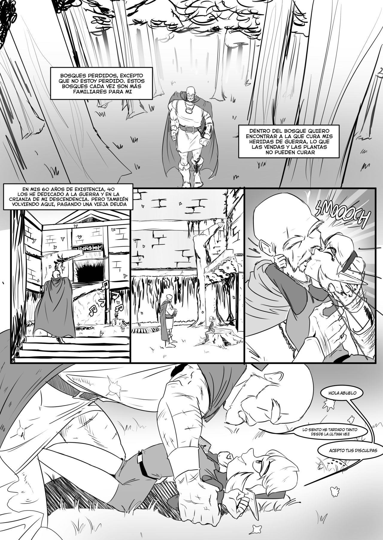 Timeless bond - LOZ comic page 2 full