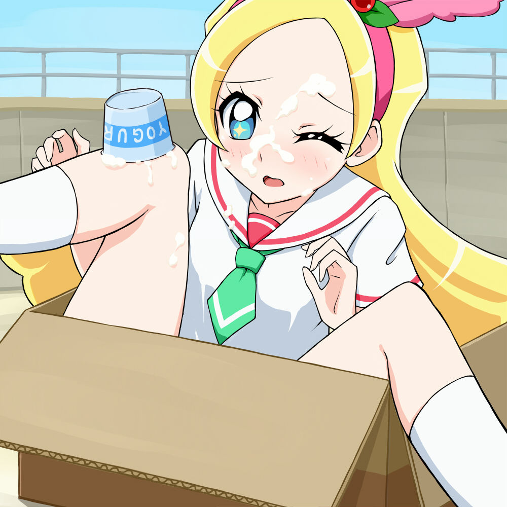 Kirakira PreCure a la Mode no Parfait na Ko ni Bukkaketai page 5 full