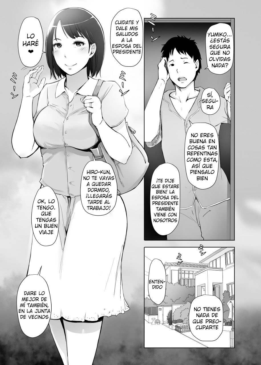 Hitozuma to NTR Shitami Ryokou | La Mujer Casada y el Viaje de Inspección NTR page 2 full