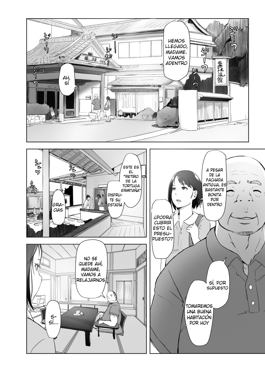 Hitozuma to NTR Shitami Ryokou | La Mujer Casada y el Viaje de Inspección NTR page 5 full