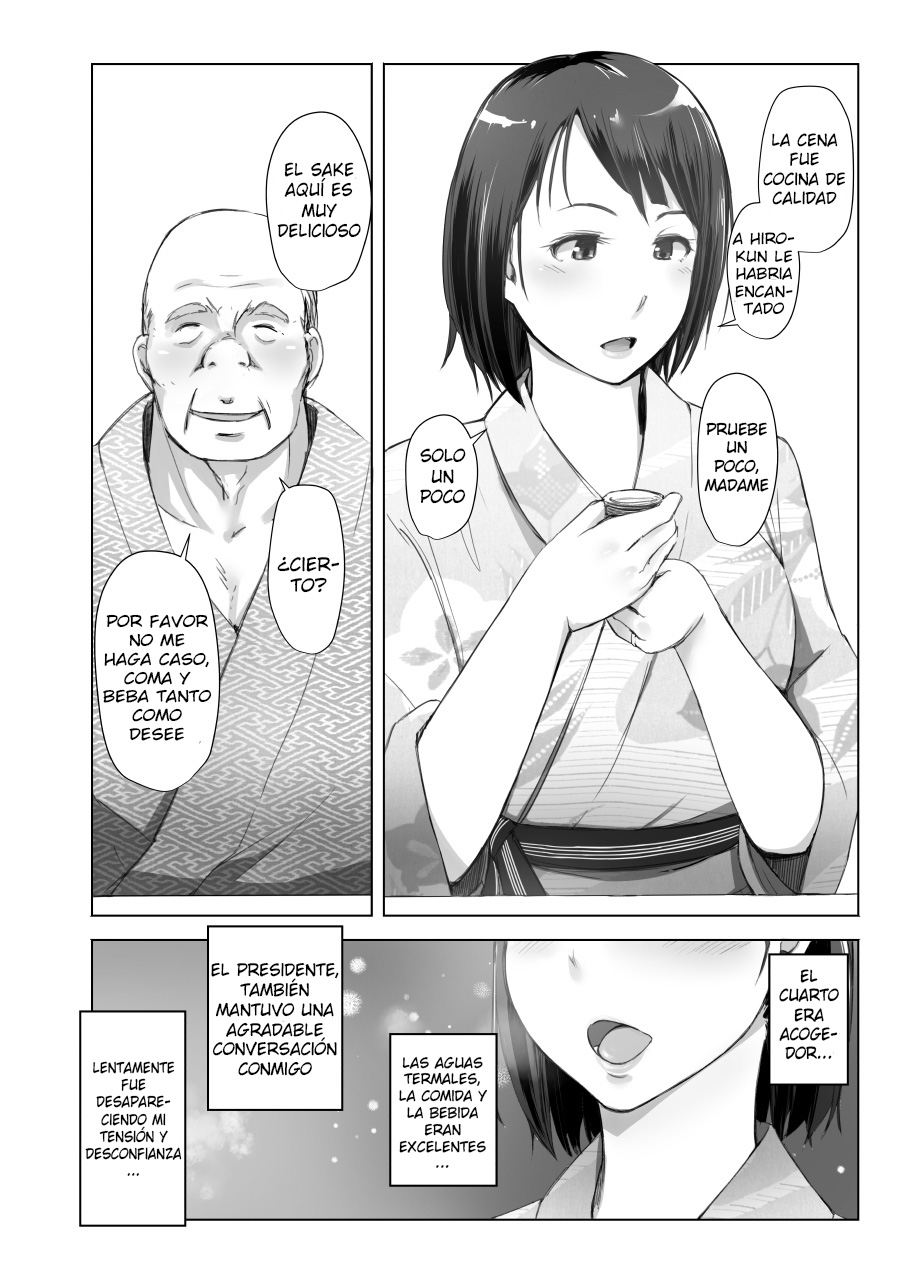 Hitozuma to NTR Shitami Ryokou | La Mujer Casada y el Viaje de Inspección NTR page 7 full