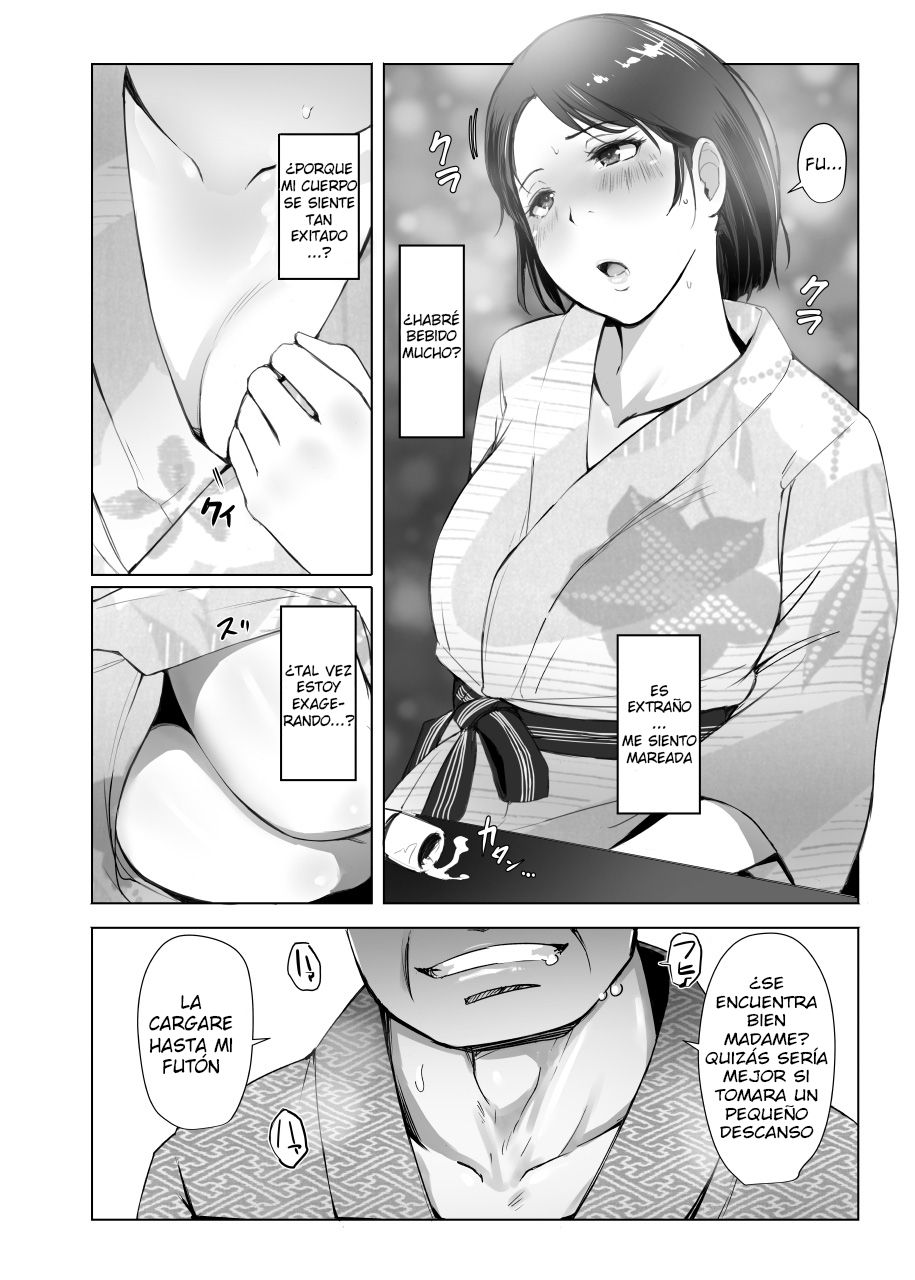 Hitozuma to NTR Shitami Ryokou | La Mujer Casada y el Viaje de Inspección NTR page 9 full