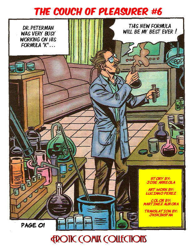 COUCH OF PLEASURE #6  DR. PETERMAN'S FORMULA "K" - ENGLISH TRANSLATION page 3 full
