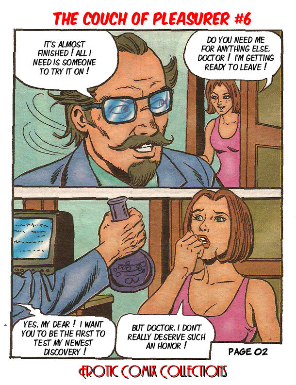 COUCH OF PLEASURE #6  DR. PETERMAN'S FORMULA "K" - ENGLISH TRANSLATION page 4 full