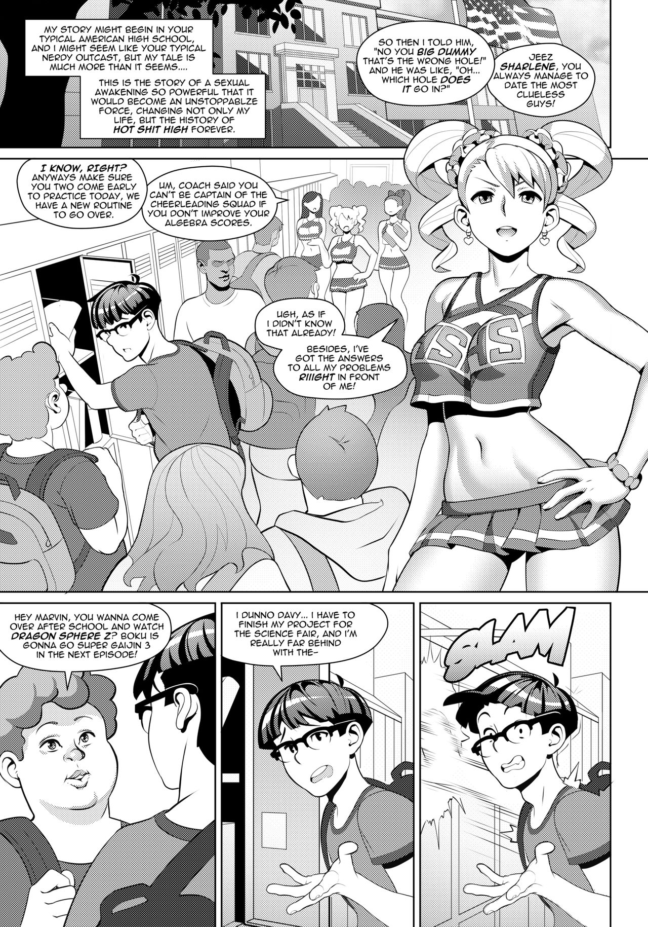 Hot Shit High! Chapter: 1 page 4 full