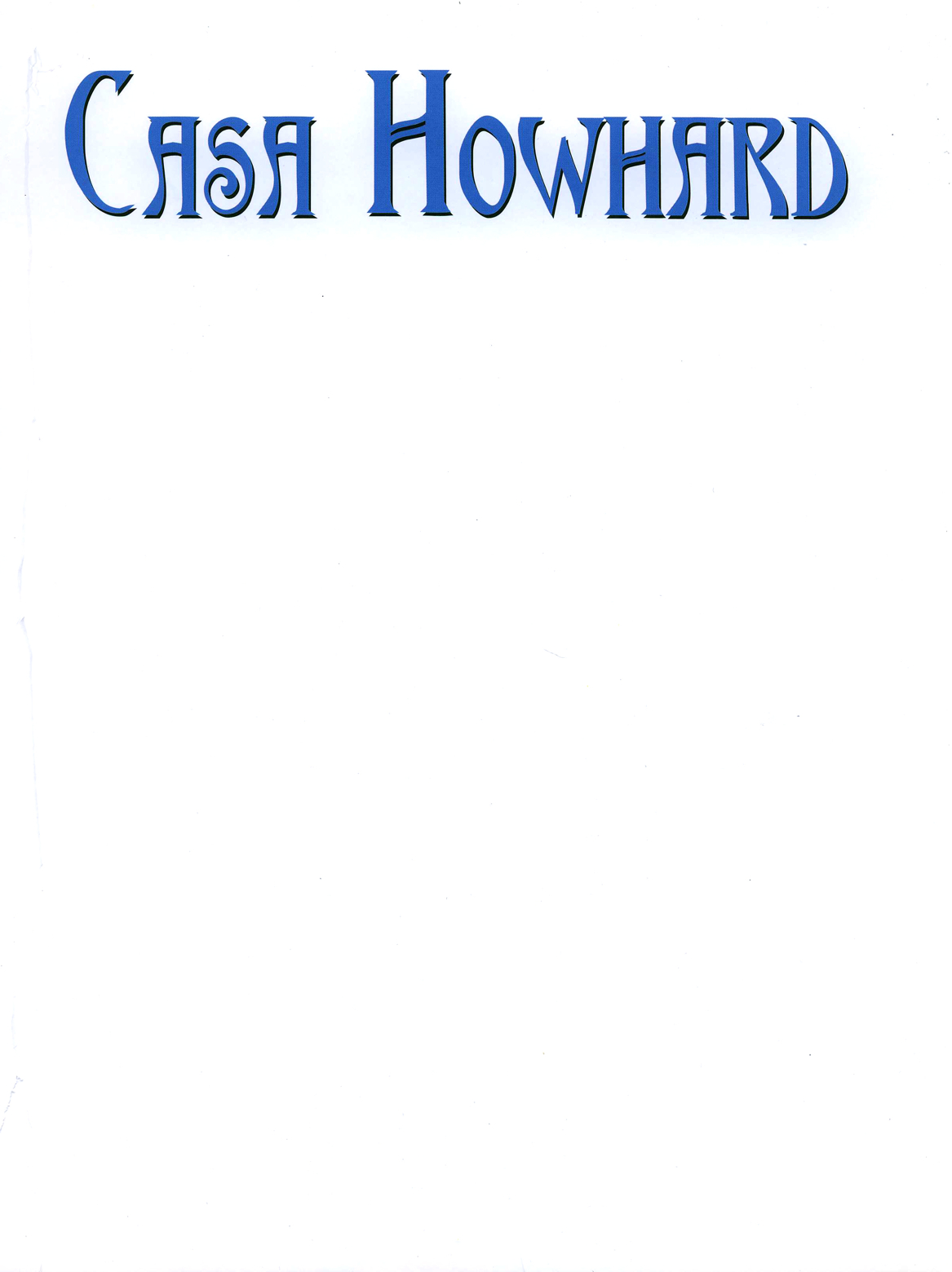 Casa Howhard Vol. 2 page 2 full