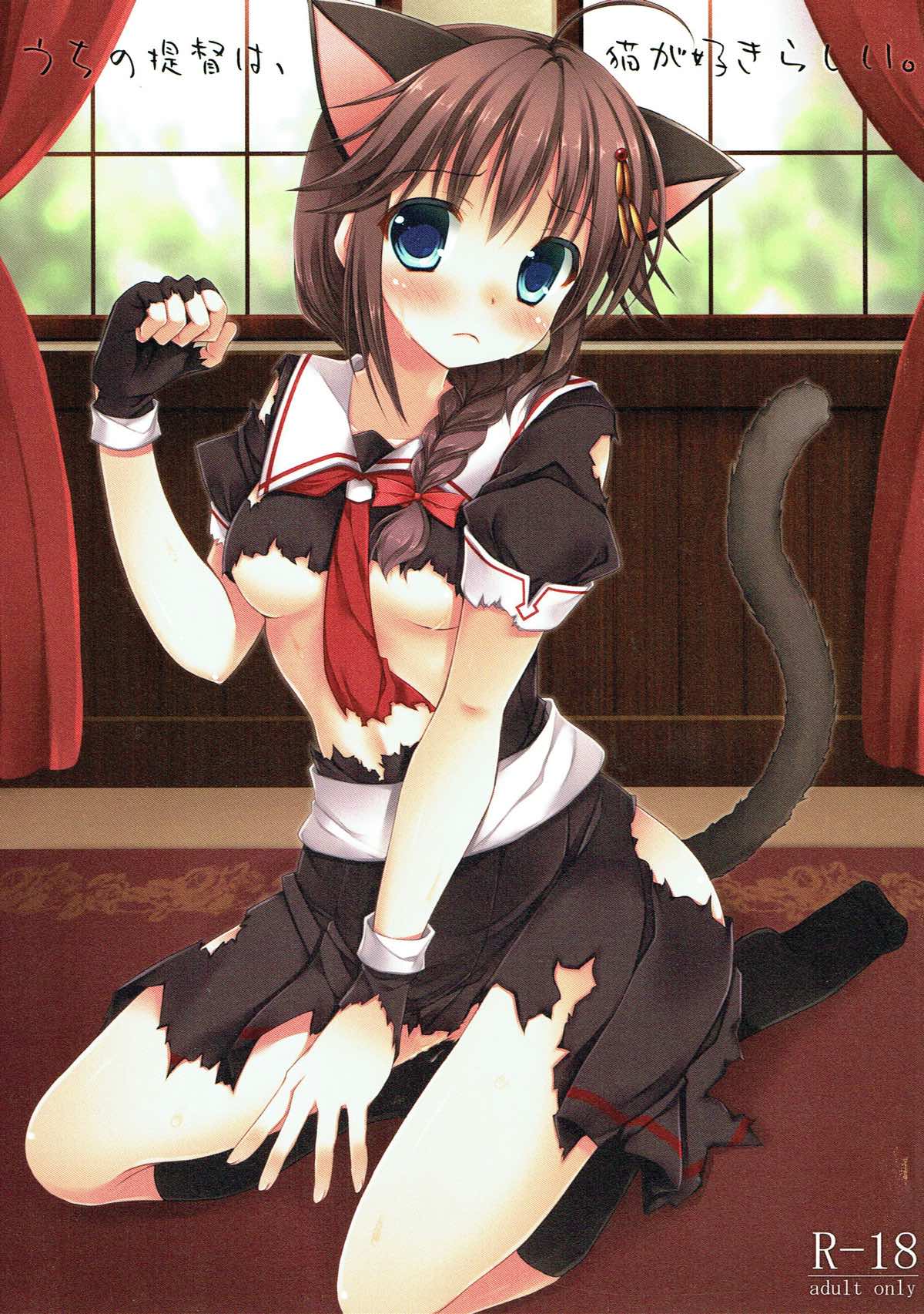 Uchi no Teitoku wa, Neko ga Suki rashii. page 1 full