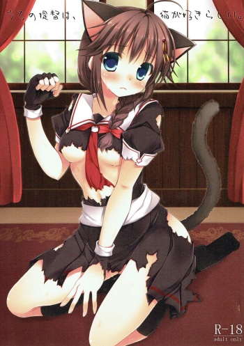 Uchi no Teitoku wa, Neko ga Suki rashii. cover