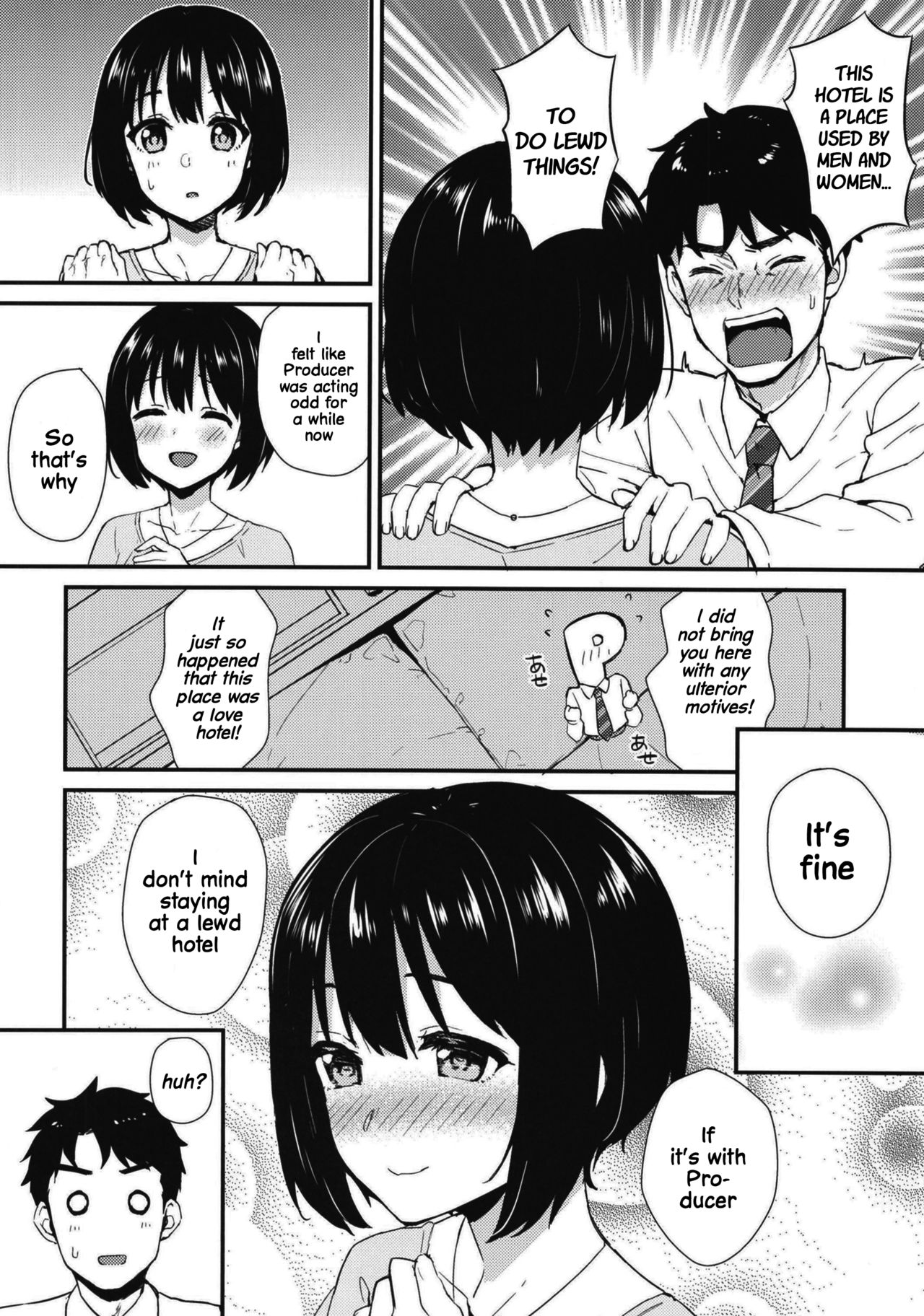 Kako-san to Hotel de Hitobanjuu. | Overnight Hotel Stay with Kako-san. page 7 full