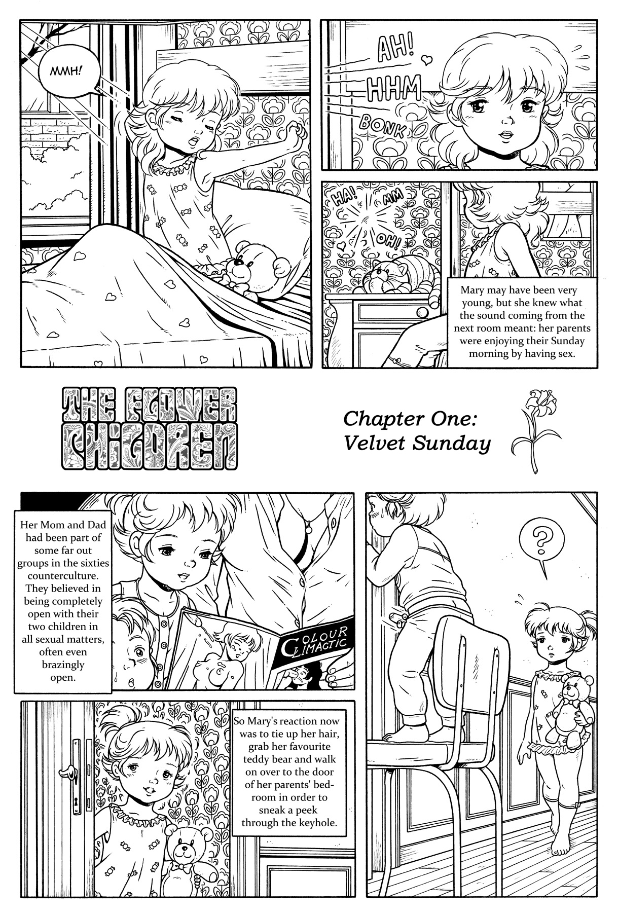 The Flower Children WIP page 1 full