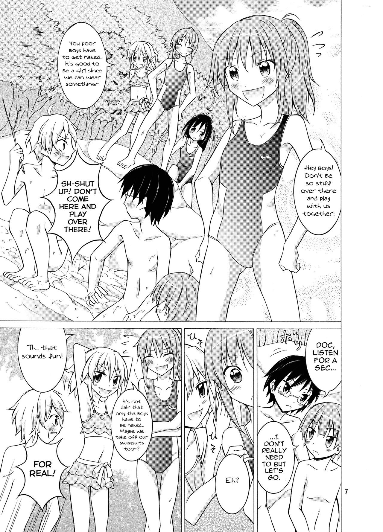 Supponpon de Chounaikai Camp - Naked with the Neighbourhood Association Camp page 7 full