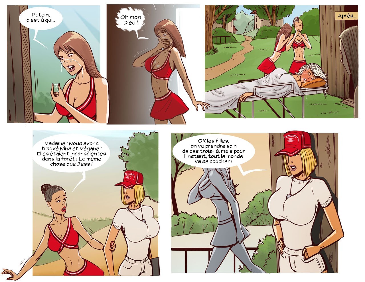 Cheerleader camp facefuck massacre page 10 full