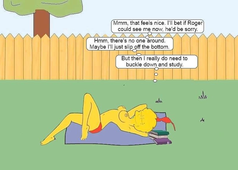Study Time for Lisa Simpson page 4 full