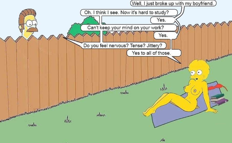 Study Time for Lisa Simpson page 9 full